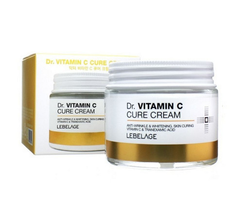 Lebelage Антивозрастной обновляющий крем с витамином C / Dr. Vitamin C Cure Cream, 70 мл