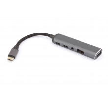 Кабель Type-C на USB 3.1 + USB 2.0 + Type C + PD