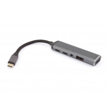 Кабель Type-C на USB 3.1 + USB 2.0 + Type C + PD