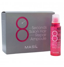 Masil Протеиновая маска-филлер для поврежденных волос / 8 Seconds Salon Hair Repair Ampoule, 10 шт. x 15 мл