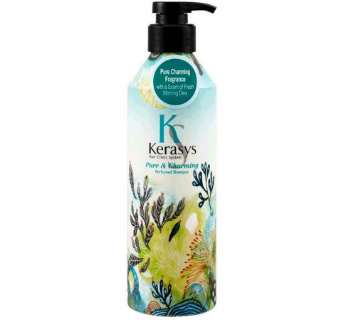 KeraSys Шампунь для сухих и ломких волос / Pure & Charming Perfumed Shampoo, 400 мл