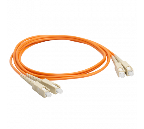 Патч-корд оптический, LSZH, дуплексный, SC/PC-SC/PC, MM 50/125, 3.0 м LAN-2SC-2SC/OM2-3.0 Патч-корд оптический, LSZH, дуплексный, SC/PC-SC/PC, MM 50/125, 3.0 м LAN-2SC-2SC/OM2-3.0