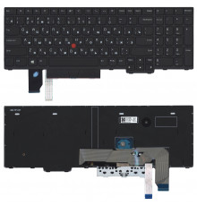 Клавиатура для ноутбука Lenovo Thinkpad T15p P15v черная