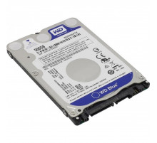Жесткий диск HDD, 2.5", 500 Гб, SATA III, Western Digital, WD Blue, 8 Мб, 5400 rpm