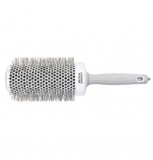 Olivia Garden Термобрашинг для укладки волос / Expert Blowout Speed XL Wavy Bristles White & Grey ID2028/OGBCI65, 65 мм, серый