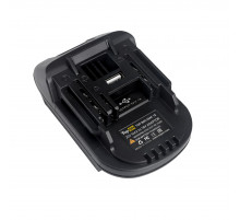 Адаптер батареи Bosch 18V для электроинструмента Makita 18V. Дополнительно есть USB.