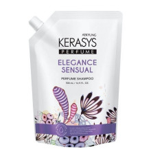 KeraSys Шампунь для волос парфюмированный Элеганс (запаска) / Perfume Shampoo Elegance & Sensual, 500 мл