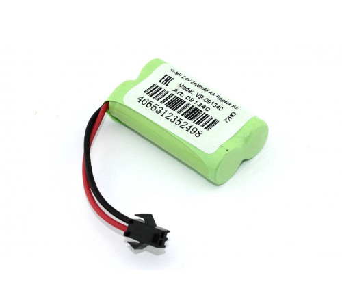 Аккумулятор Ni-MH 2.4V 2400mAh AA Flatpack разъем SM