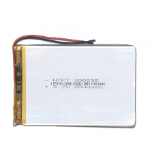 Аккумулятор Li-Pol (батарея) 3*65*95мм 2pin 3.7V/2500mAh