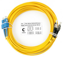 Cabeus FOP(d)-9-SC-FC-10m Шнур оптический duplex SC-FC 9/125 sm 10м LSZH