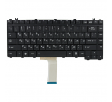 Клавиатура для ноутбука Toshiba Satellite A300, M300, L300, M500, M505 черная, плоский Enter