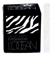 L’ocean Кремовые пигментные тени / Creamy Pigment Eye Shadow #18 Crystal White, 1,8 г