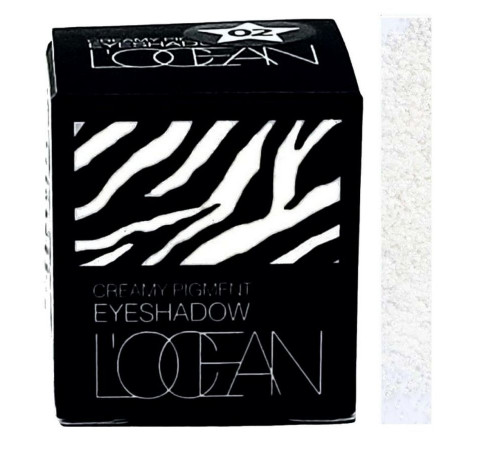 L’ocean Кремовые пигментные тени / Creamy Pigment Eye Shadow #18 Crystal White, 1,8 г