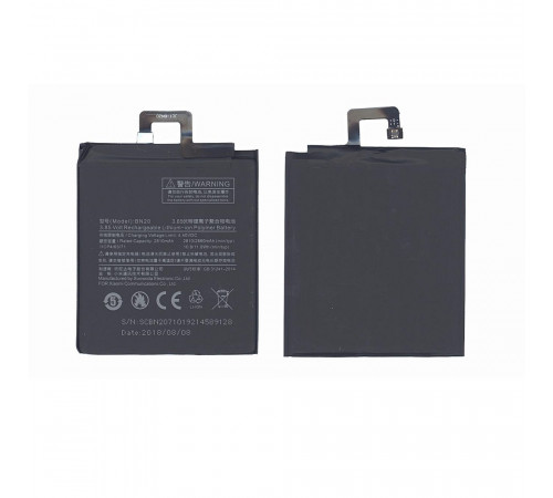 Аккумуляторная батарея BN20 для Xiaomi 5C ( Ch.Version ) 2850mAh / 11.0Wh 3,85V