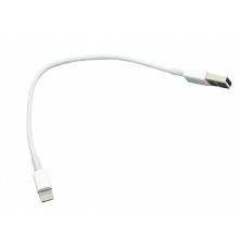 Кабель для зарядки  Apple Lightning 8Pin (Короткий), 25cm. Белый