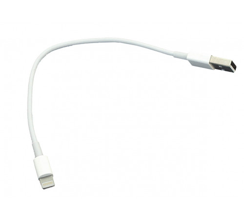 Кабель для зарядки  Apple Lightning 8Pin (Короткий), 25cm. Белый