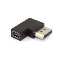 Удлинитель Displayport угловой папа на Mini Displayport мама