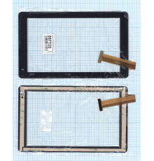 Сенсорное стекло (тачскрин) VTCP090A25-FPC-2.0 черное