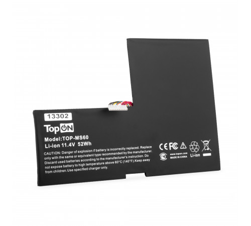 Аккумулятор для ноутбука MSI GS60. 11.4V 4500mAh. PN: BTY-M6F