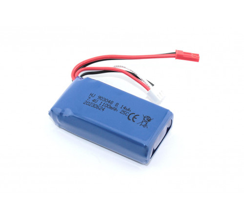 Аккумулятор Li-Pol 7.4v 903048 1100mah разъем JST