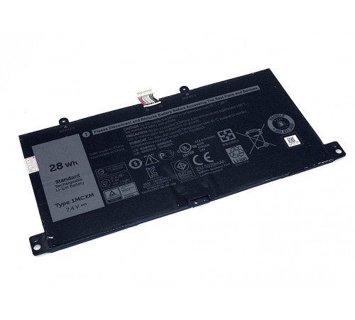 Аккумуляторная батарея для ноутбука Dell Latitude 11 5175 (1MCXM) 7.4V 3520mAh