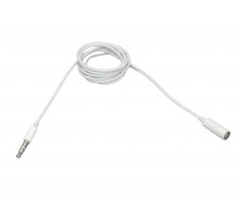 Аудио удлинитель AUDIO EXTENSION MH023 3.5MM MALE TO 3.5MM CABLE 1M (БЕЛЫЙ)