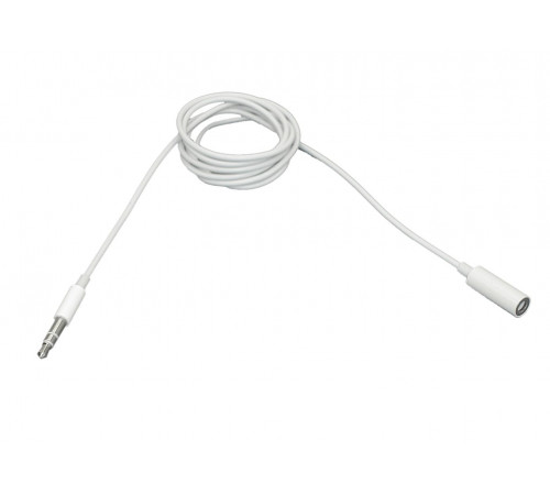 Аудио удлинитель AUDIO EXTENSION MH023 3.5MM MALE TO 3.5MM CABLE 1M (БЕЛЫЙ)