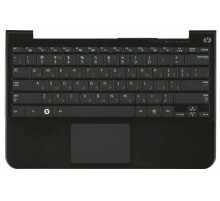 Клавиатура для ноутбука Samsung NP900X1B топ-панель черная