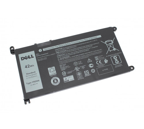 Аккумуляторная батарея для ноутбука Dell Inspiron 14 5482 5485 (YRDD6) 42WH 11.4V