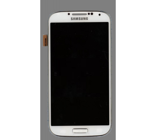 Samsung Galaxy S4 i9500 - дисплей в сборе с тачскрином и передней панелью, белый