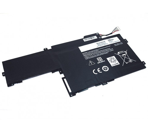 Аккумуляторная батарея для ноутбука Dell Inspiron 14-7437 7.4V 58Wh черная OEM