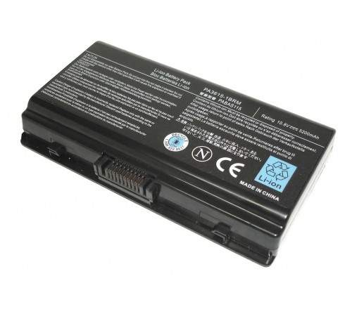 Аккумуляторная батарея для ноутбука Toshiba L40 (PA3615-1BRM) 10.8V 5200mAh OEM черная