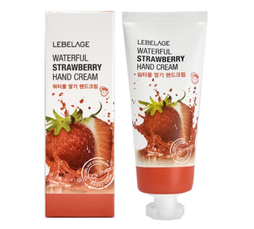 Lebelage Крем для рук с экстрактом клубники / Waterful Strawberry Hand Cream, 100 мл