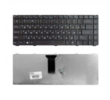 Клавиатура для ноутбука Sony Vaio VGN-NR, VGN-NS Series. Плоский Enter. Черная, без рамки. PN: NSK-S6101.