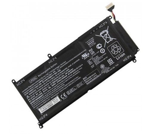 Аккумулятор для HP Envy 14-j100, 15-AE000, 15-AE020TX, 15T-AE015TX, M6-P, (LP03XL. HSTNN-DB7C, HSTNN-DB6X), 55Wh, 4050mAh, 11.4V, черный