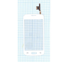 Сенсорное стекло (тачскрин) для Samsung Galaxy Star Pro GT-S7260 / Plus GT-S7262 белое