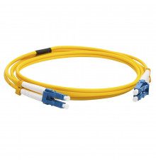 Патч-корд оптический LANMASTER, LSZH, дуплексный, LC/UPC-LC/UPC, SM OS2, 2 мм, 5.0 м LAN-2LC-2LC/SU/SL-5.0