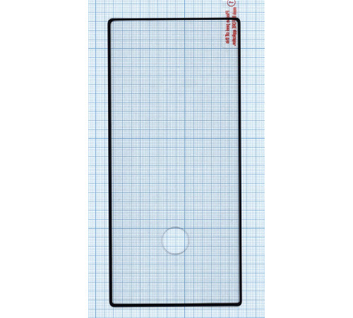 Защитное стекло Полное покрытие для Samsung Galaxy Note 20 Ultra черное
