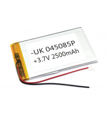 Аккумулятор Li-Pol (батарея) 4*50*85мм 2pin 3.7V/2500mAh