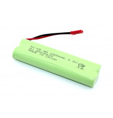 Аккумулятор Ni-Cd 4.8V 1800 mAh AA Twinstick разъем JST