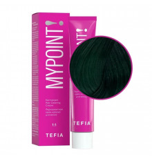 TEFIA Mypoint Зеленый корректор для волос / Permanent Hair Coloring Cream, 60 мл