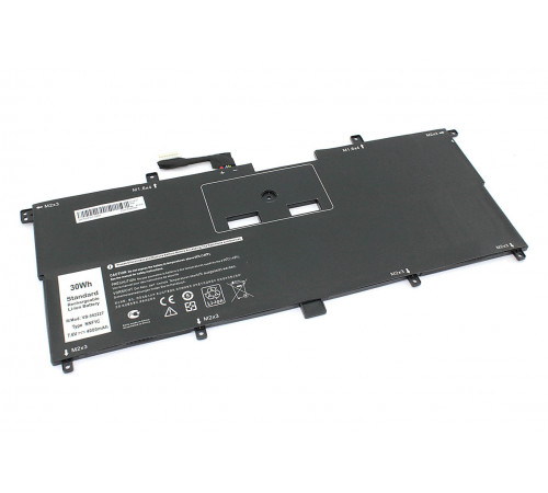 Аккумуляторная батарея для ноутбука Dell XPS 13 9365 (NNF1C) 7.6V 4000mAh OEM