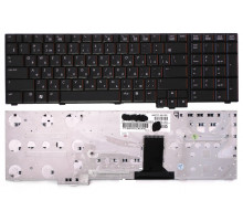 Клавиатура для ноутбука HP Elitebook 8730W черная, с джойстиком