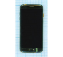Дисплей для Samsung Galaxy S7 Edge SM-G935FD черный с рамкой (Injustice Edition)