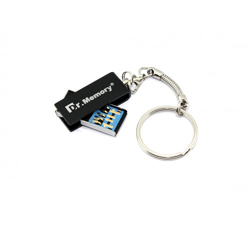 Флешка USB Dr. Memory 005 16Гб, USB 3.0, серебристый