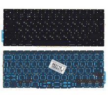Клавиатура для ноутбука MacBook Pro 13 Retina A1708 черная большой Enter