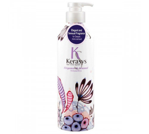 KeraSys Кондиционер для тонких и ослабленных волос / Elegance Sensual Parfumed Rinse, 400 мл