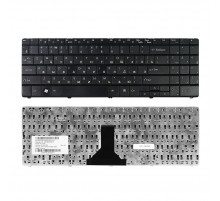 Клавиатура для ноутбука Packard Bell EasyNote ETNA-GM, ML61, ML65 Series. Плоский Enter. Черная, без рамки. PN: MP-07F36SU-920.