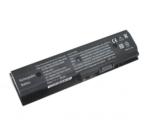 Аккумуляторная батарея для ноутбука HP DV6-7000 DV6-8000 (HSTNN-LB3N) 7800mAh OEM черная