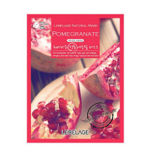 Lebelage Маска тканевая с экстрактом граната / Pomegranate Natural Mask, 23 мл